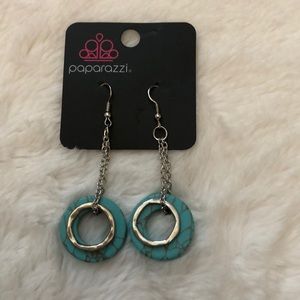 Turquoise stone earrings